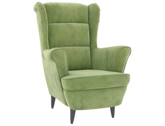 vidaXL Fauteuil Fluweel Lichtgroen | 35% Korting