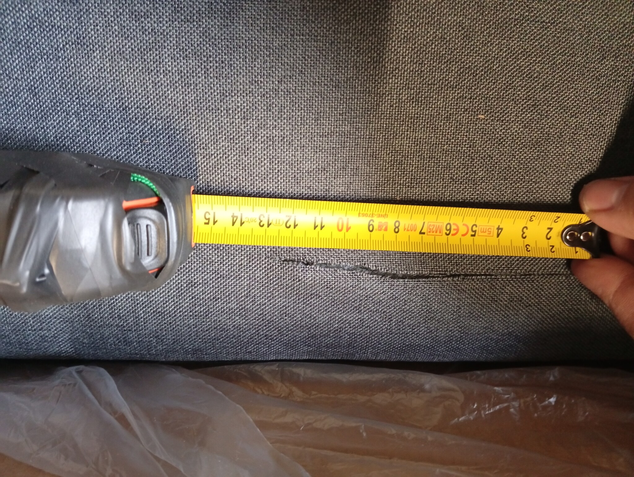 vidaXL 3-zitsbank donkergrijs - 180cm breed - 55% korting