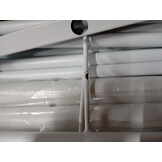 vidaXL Bedframe Metaal Wit - 120x190 cm | 64% Korting