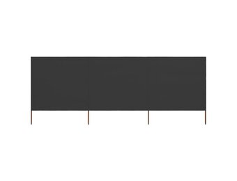 VidaXL Windscherm 3-panelen 400x160cm Antraciet (41% korting)