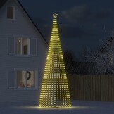 vidaXL LED-kerstboom 500cm warm wit (42% korting!)