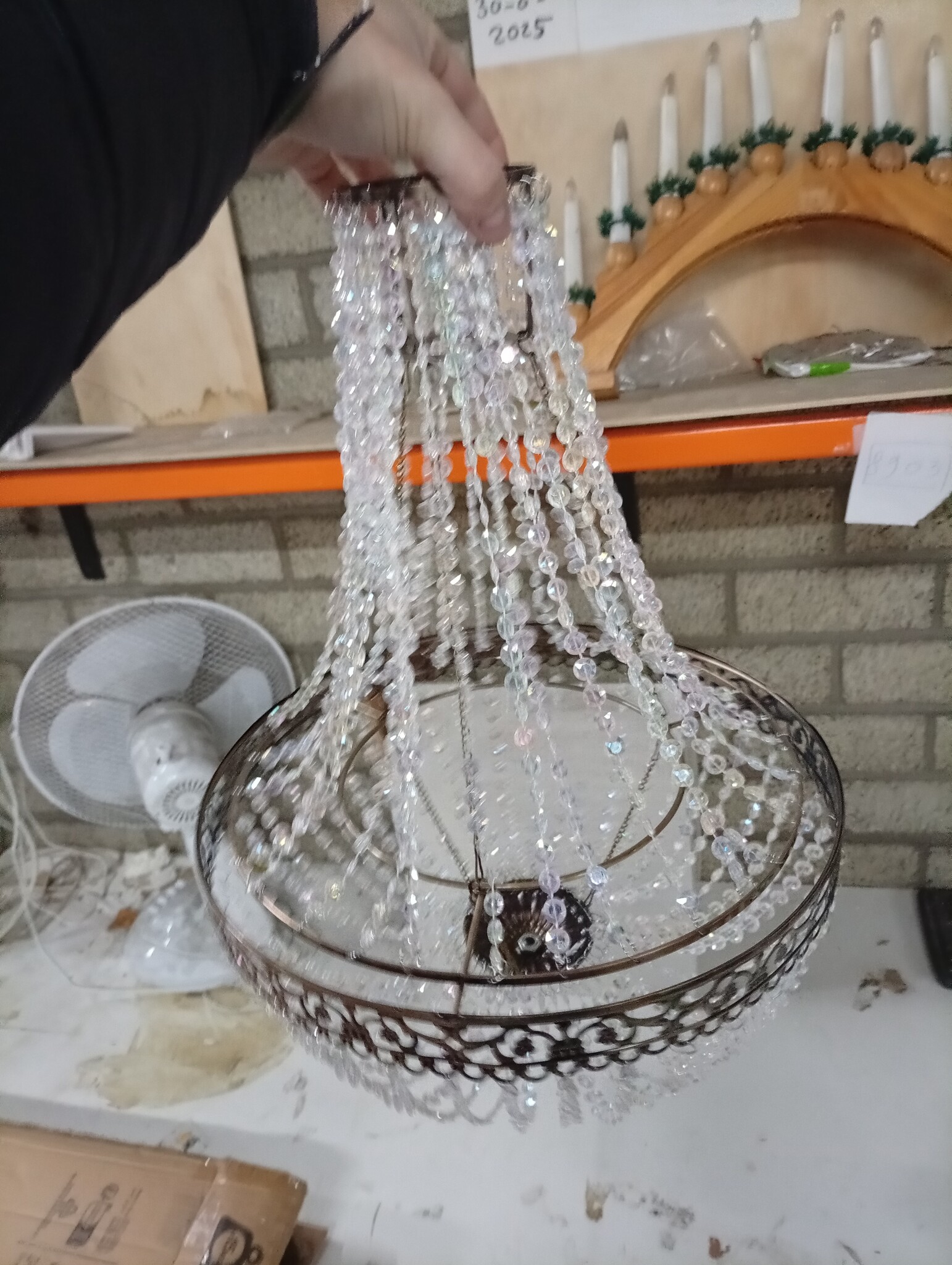 Kroonluchter 36,5x46cm - Klassiek & Elegant met 64% Korting