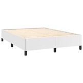 VidaXL Bedframe Kunstleer Wit 140x200 cm - 42% Korting!