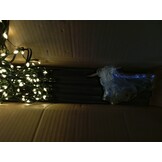 vidaXL LED-kerstboom met spikes 1534 LEDs warm wit 500 cm - 64% korting