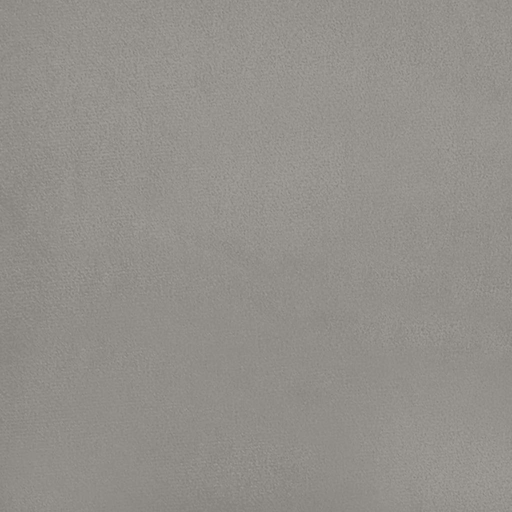 vidaXL Hoofdborden 2 st. 72x5x78/88 cm Fluweel Lichtgrijs - 60% Korting!