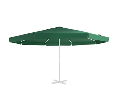 vidaXL Vervangingsdoek Parasol 500cm Groen - 47% Korting!