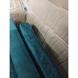 vidaXL Bankje Donkergroen Fluweel (108x79x79 cm) - 59% Korting!