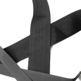 Parade Drum Draagband Bass - Zwart - 30% Korting