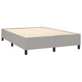 vidaXL Bedframe 140x200 cm Lichtgrijs - 42% Korting
