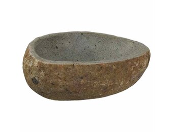 vidaXL Riviersteen Wasbak - Lichtgrijs - 68% Korting