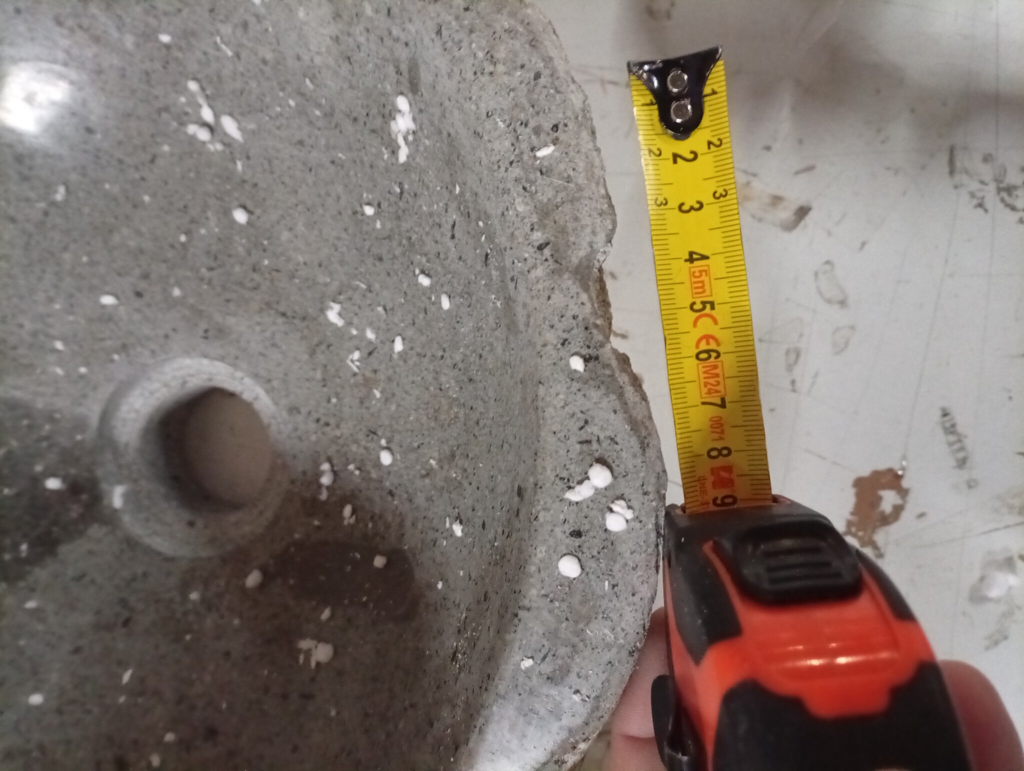 vidaXL Riviersteen Wasbak - Lichtgrijs - 68% Korting