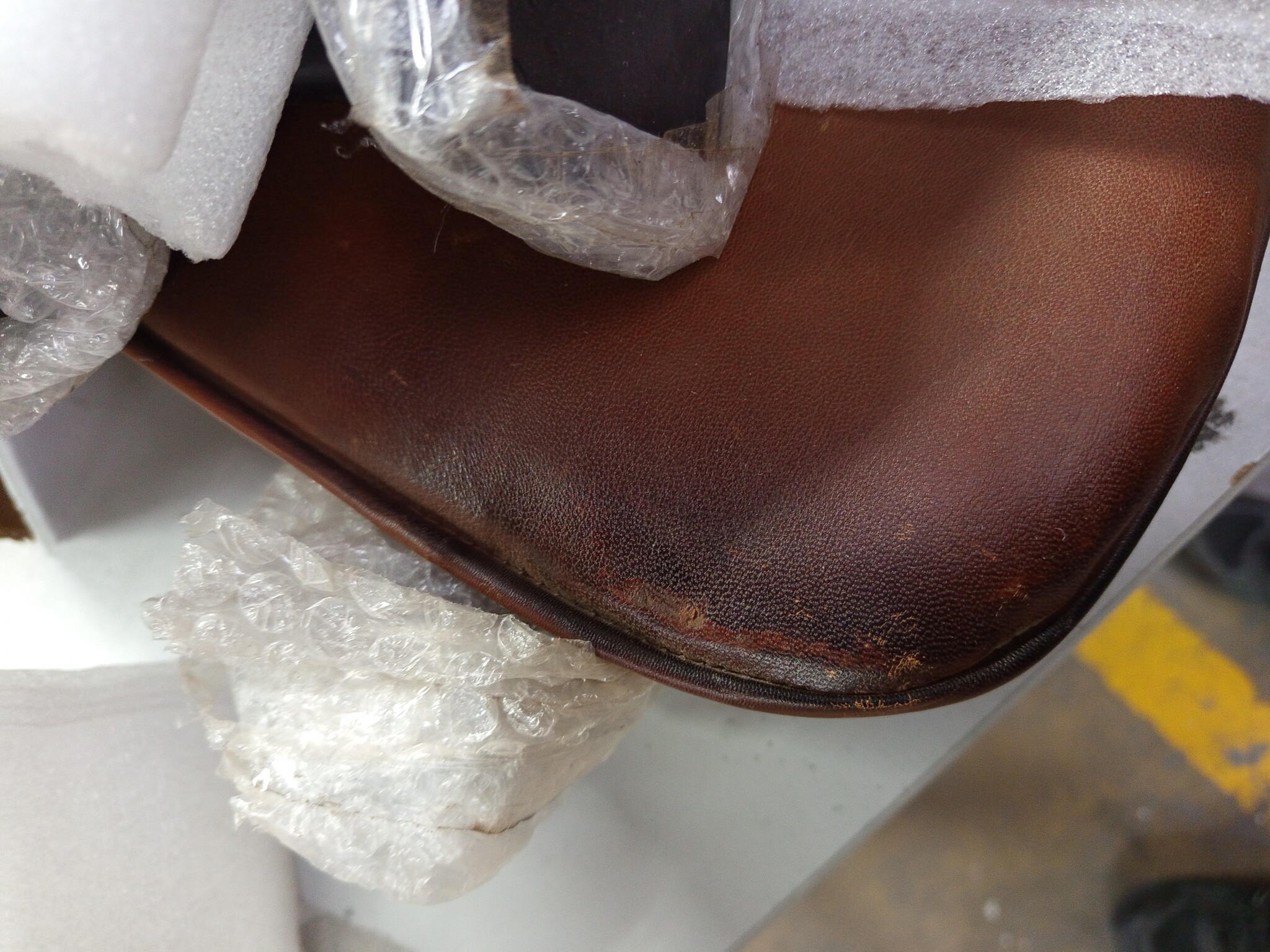 vidaXL Fauteuil met Voetensteun, Echt Leer & Canvas Bruin | -55%