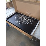 vidaXL Tuinpoort met slot - 68% KORTING | Zwart Staal 105x100cm