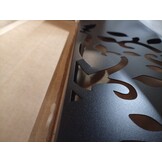 vidaXL Tuinpoort met slot - 68% KORTING | Zwart Staal 105x100cm