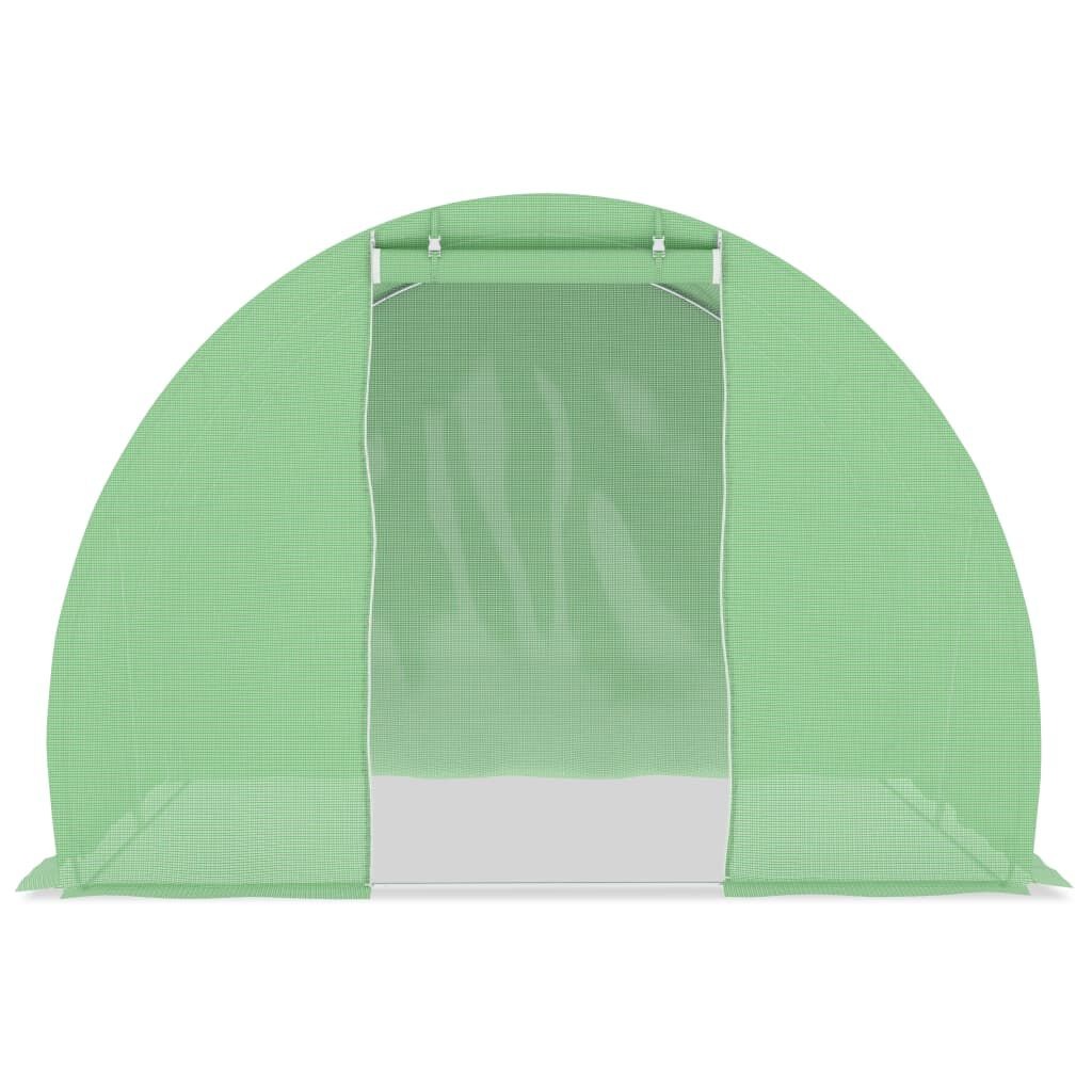 vidaXL Kas 6m² - 35% Korting! - Tuinkas met Stevig Frame