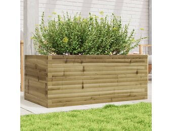 vidaXL Plantenbak Grenenhout 110x60x45,5 cm - 55% Korting!
