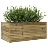 vidaXL Plantenbak Grenenhout 110x60x45,5 cm - 55% Korting!