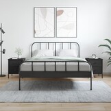 VidaXL Nachtkastjes 2 st. Zwart - 55% Korting!