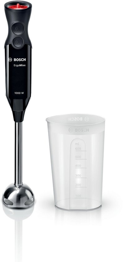 Bosch ErgoMixx Staafmixer 1000W - Zwart | 42% Korting!