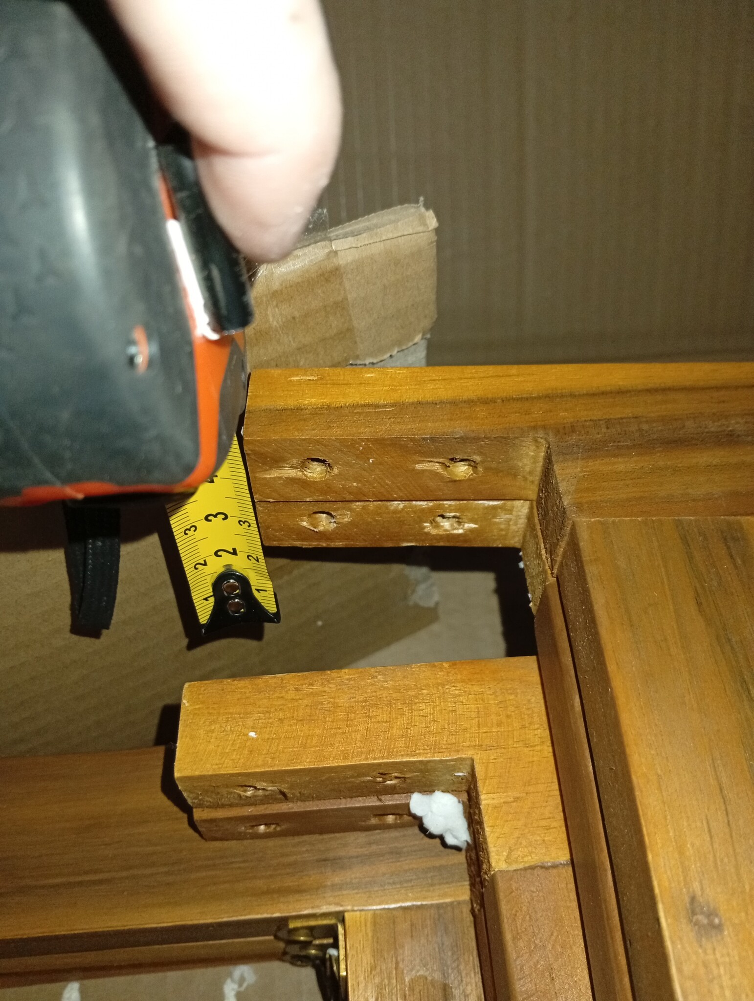 VidaXL Kamerscherm 4 panelen Massief Acaciahout - 60% Korting!