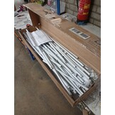 vidaXL Bedframe Metaal Wit 140x200 cm - 60% Korting!