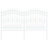 vidaXL Tuinhek Wit - 165 cm - 64% Korting!