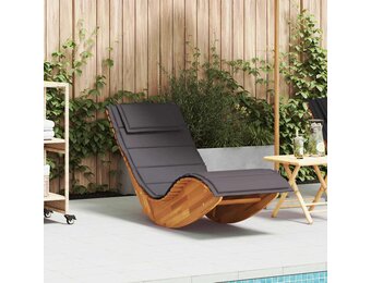 vidaXL Ligbed Schommelend - 59% Korting - Massief Acaciahout