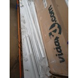 vidaXL Tuinhek Wit - 165 cm - 64% Korting!