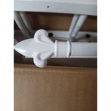 vidaXL Tuinhek Wit - 165 cm - 64% Korting!