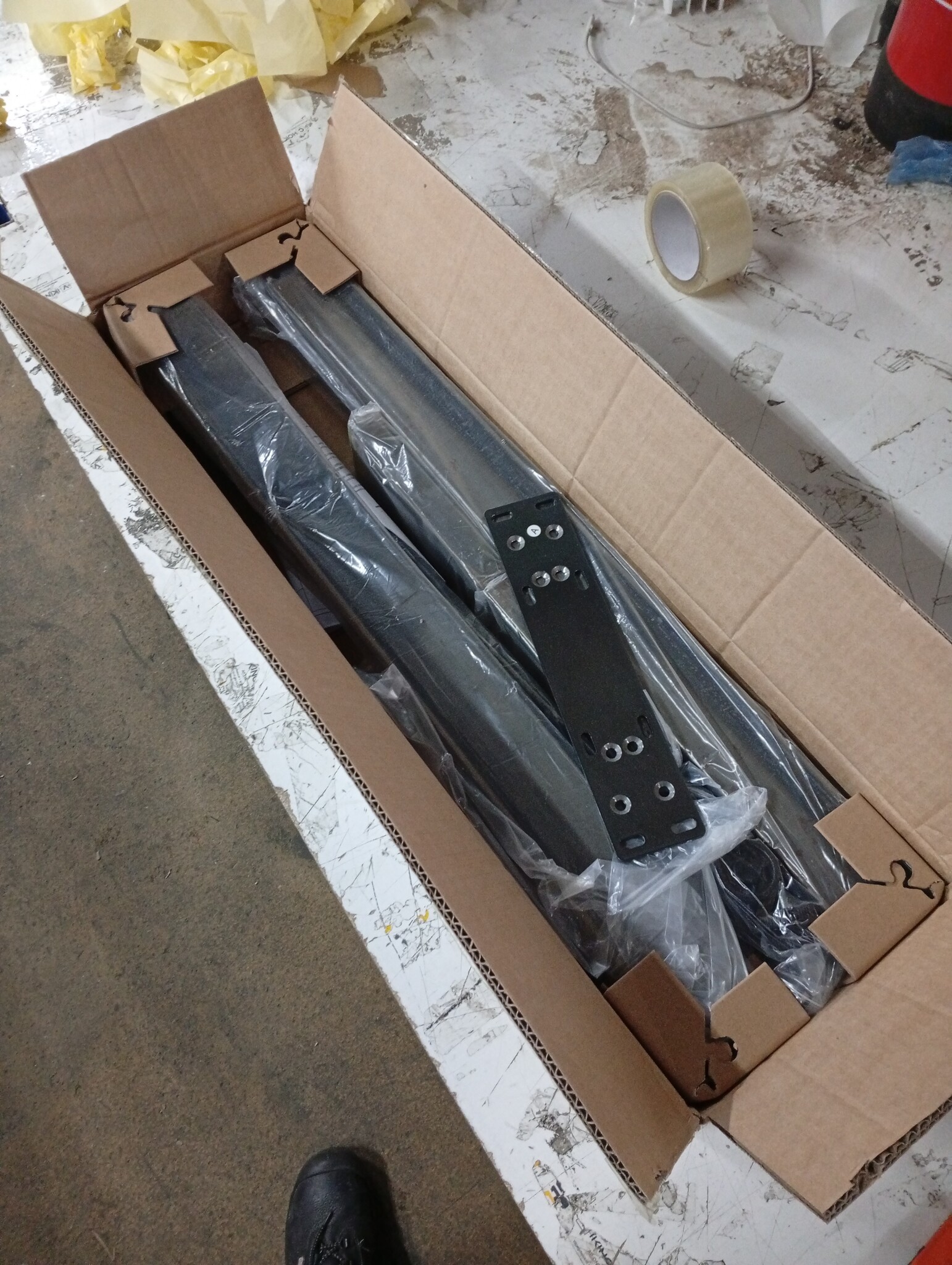 vidaXL U-vormige Salontafelpoten - 2 stuks - Staal Naturel - 64% Korting