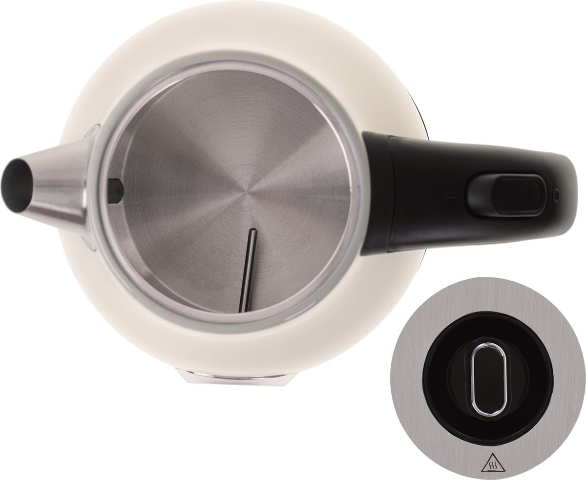 Camry CR 1344 Waterkoker 1.7L met Thermometer - Creme (41% Korting!)