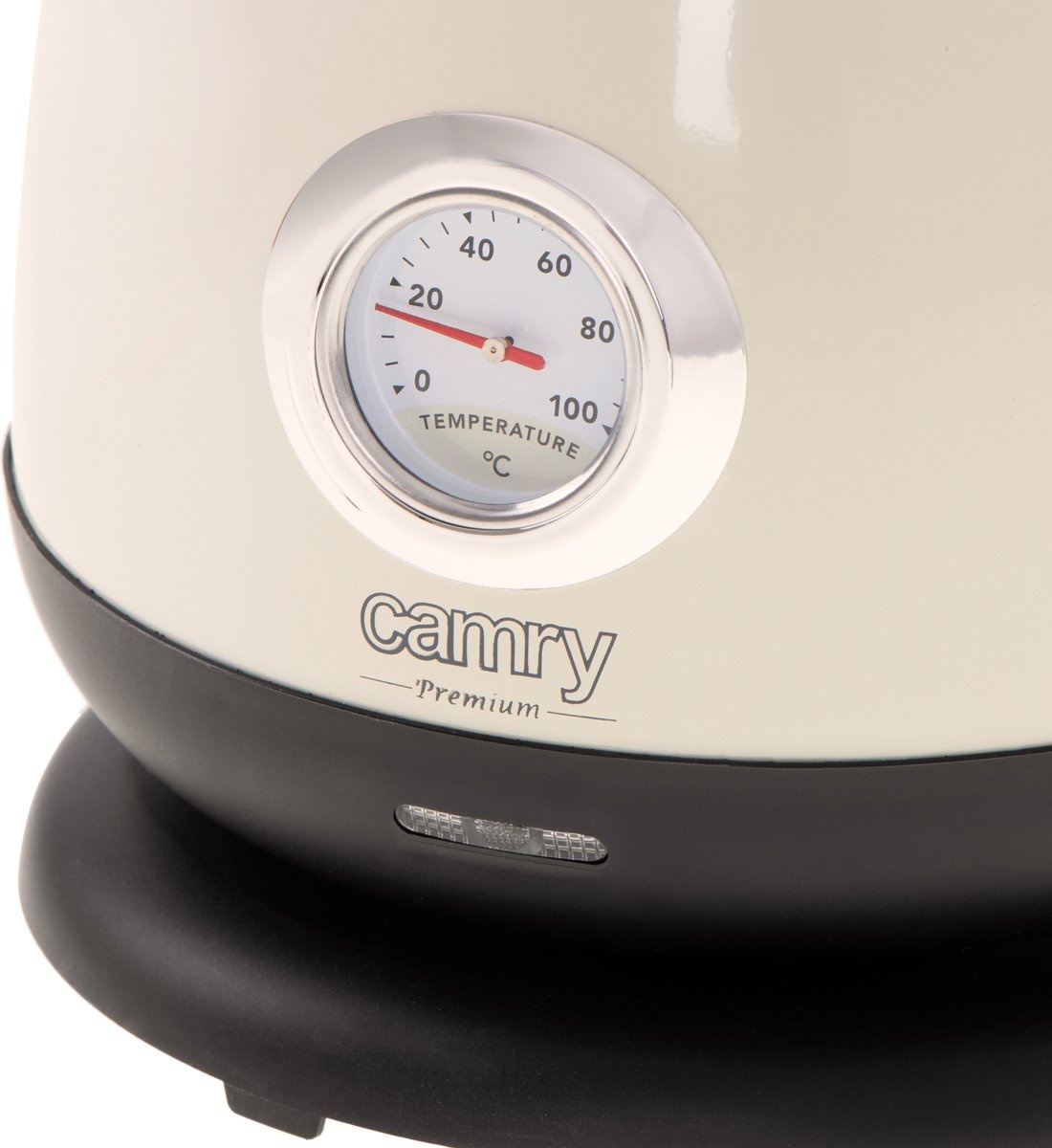 Camry CR 1344 Waterkoker 1.7L met Thermometer - Creme (41% Korting!)