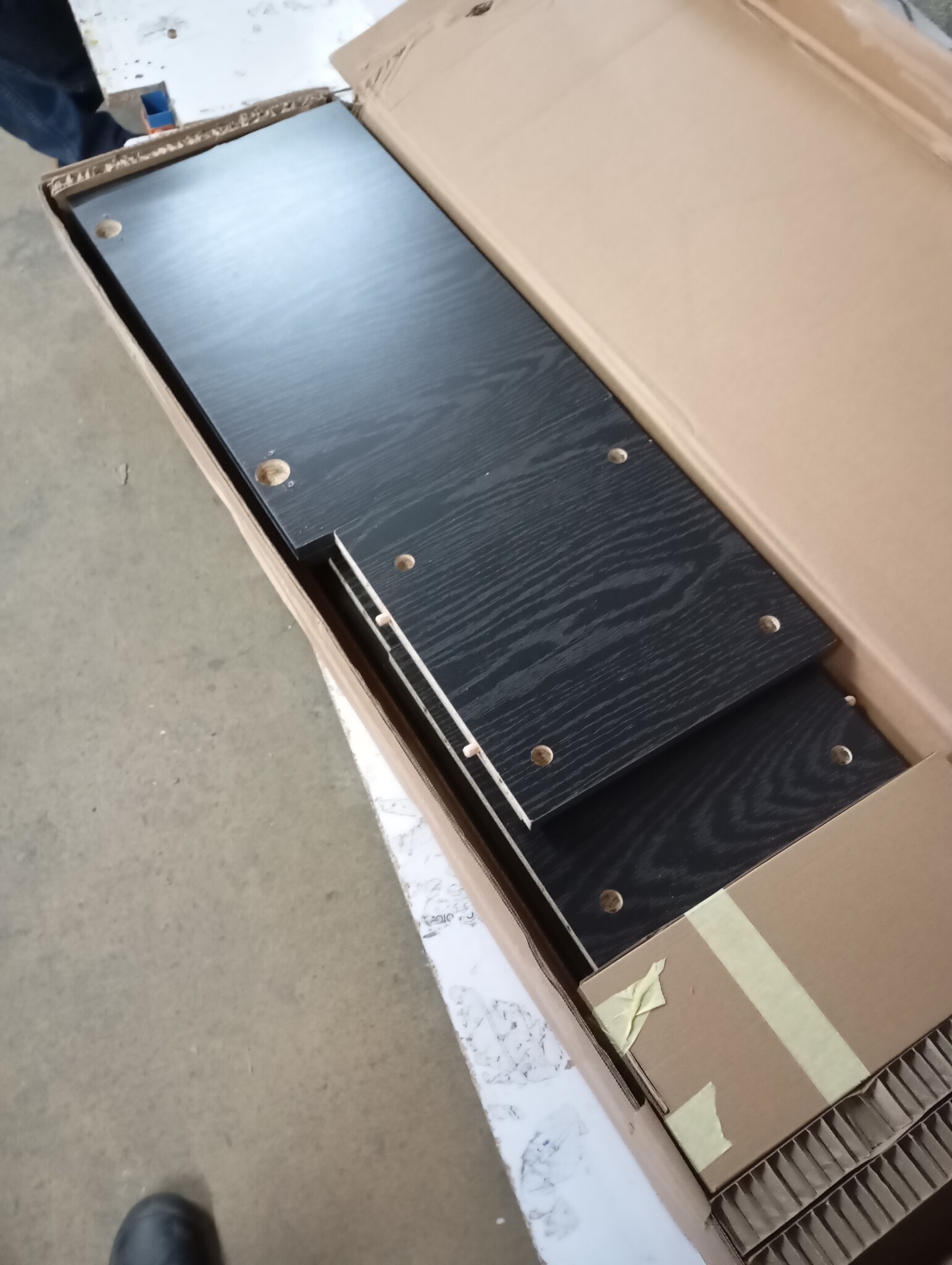 vidaXL TV-kast Zwart Eiken (Bewerkt Hout) - 55% Korting!