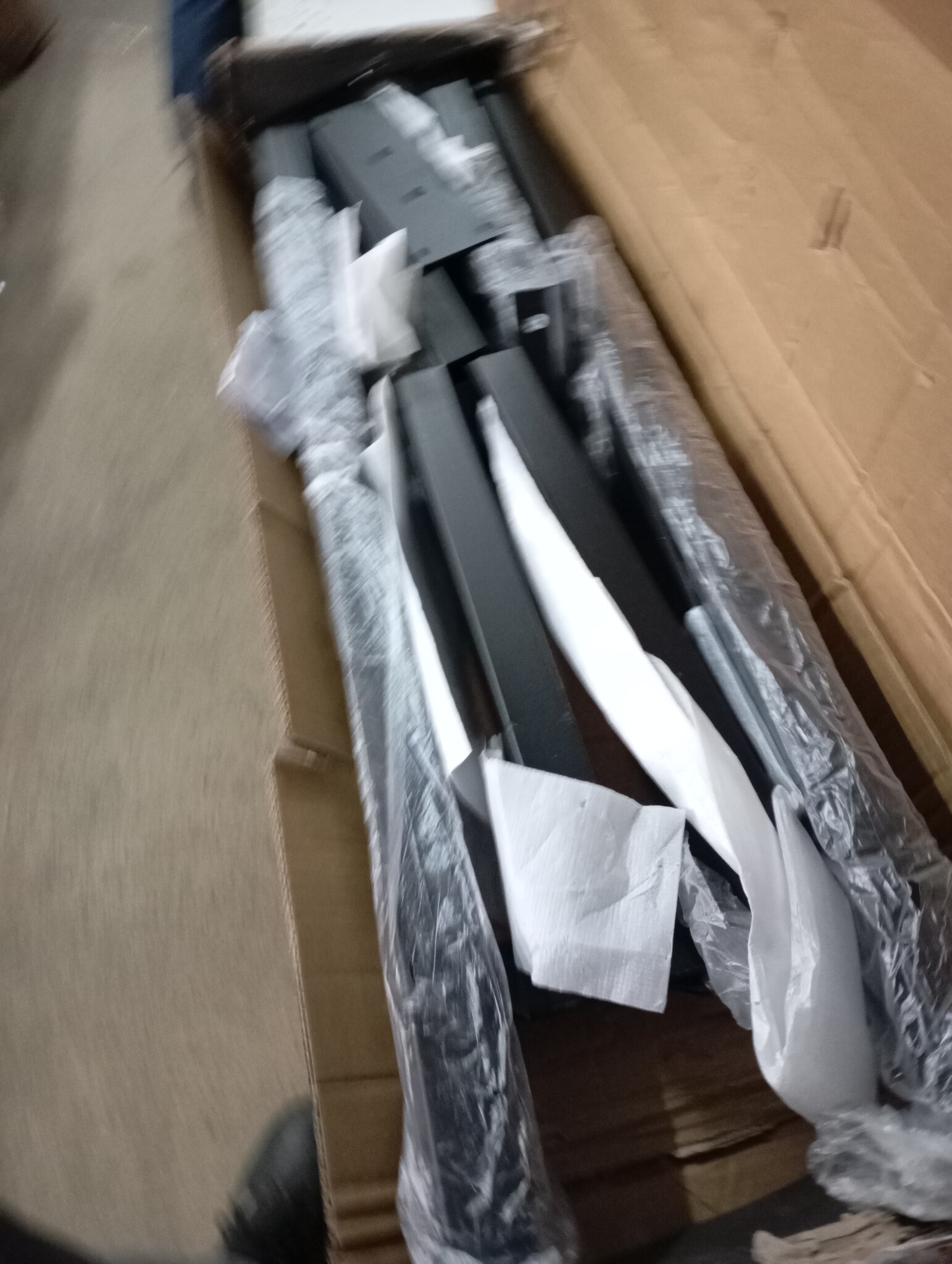 vidaXL Eettafelpoot Spider (85x85cm) Staal Zwart - 55% Korting