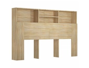 vidaXL Hoofdbordkast 160x19x103,5 cm Sonoma Eiken - 35% Korting!