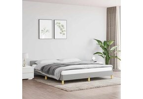 vidaXL Bedframe Lichtgrijs 160x200 cm - Nu 35% Korting!