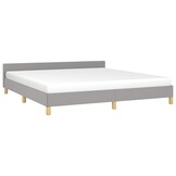 vidaXL Bedframe Lichtgrijs 160x200 cm - Nu 35% Korting!