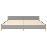 vidaXL Bedframe Lichtgrijs 160x200 cm - Nu 35% Korting!