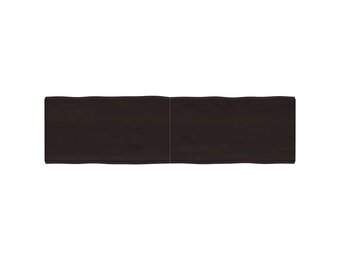 VidaXL Tafelblad Eikenhout Natuurlijke Rand 180x50cm - 35% Korting!