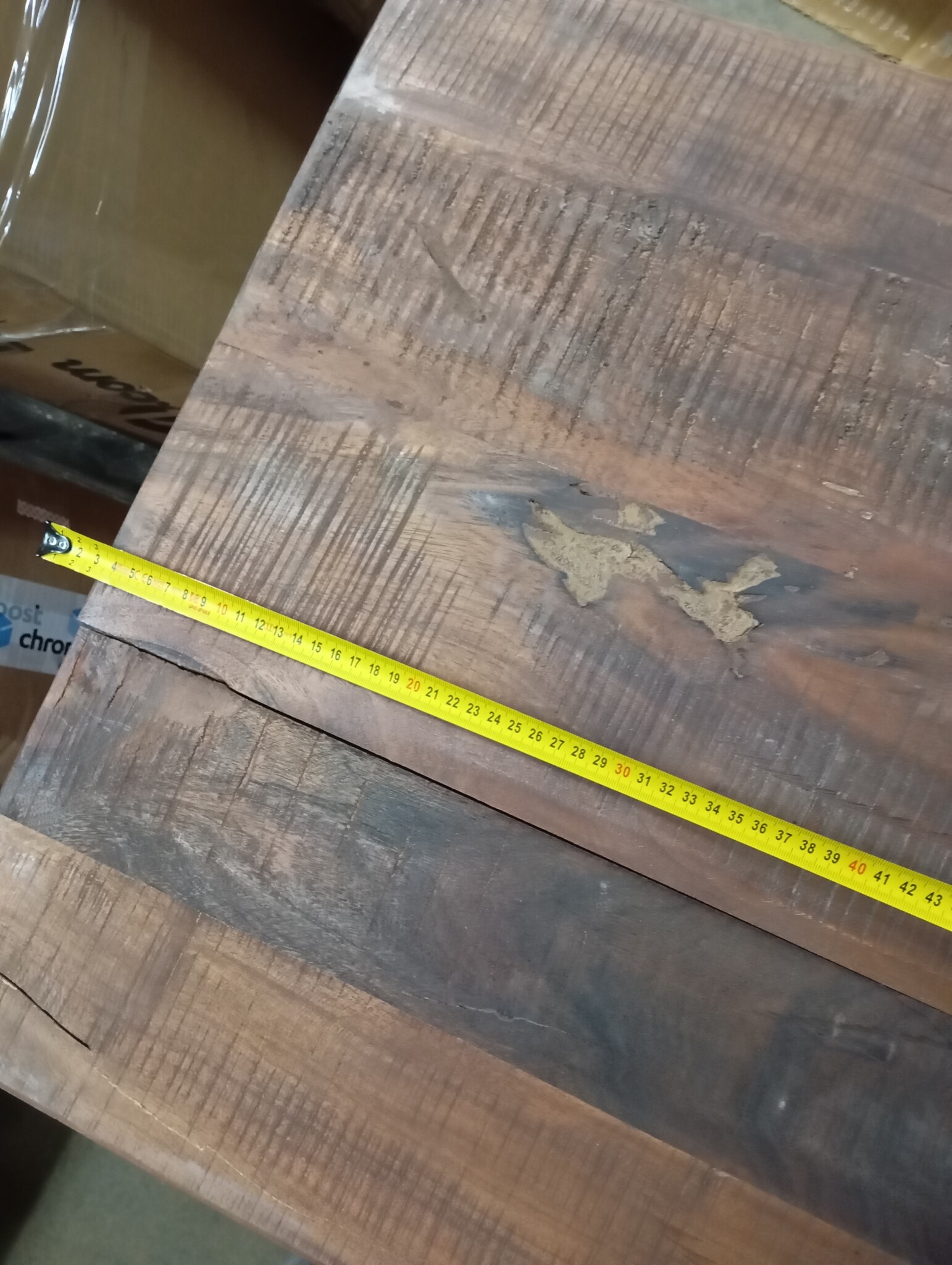 vidaXL Tafelblad 140x60cm Gerecycled Hout - 60% Korting