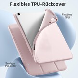 Vobafe iPad Air 13" Hoes met Potloodhouder & Stand - Roze (30% Korting)