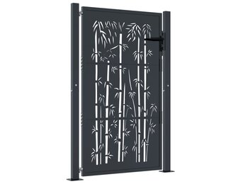 vidaXL Poort Staal Bamboe-Design - 55% Korting!