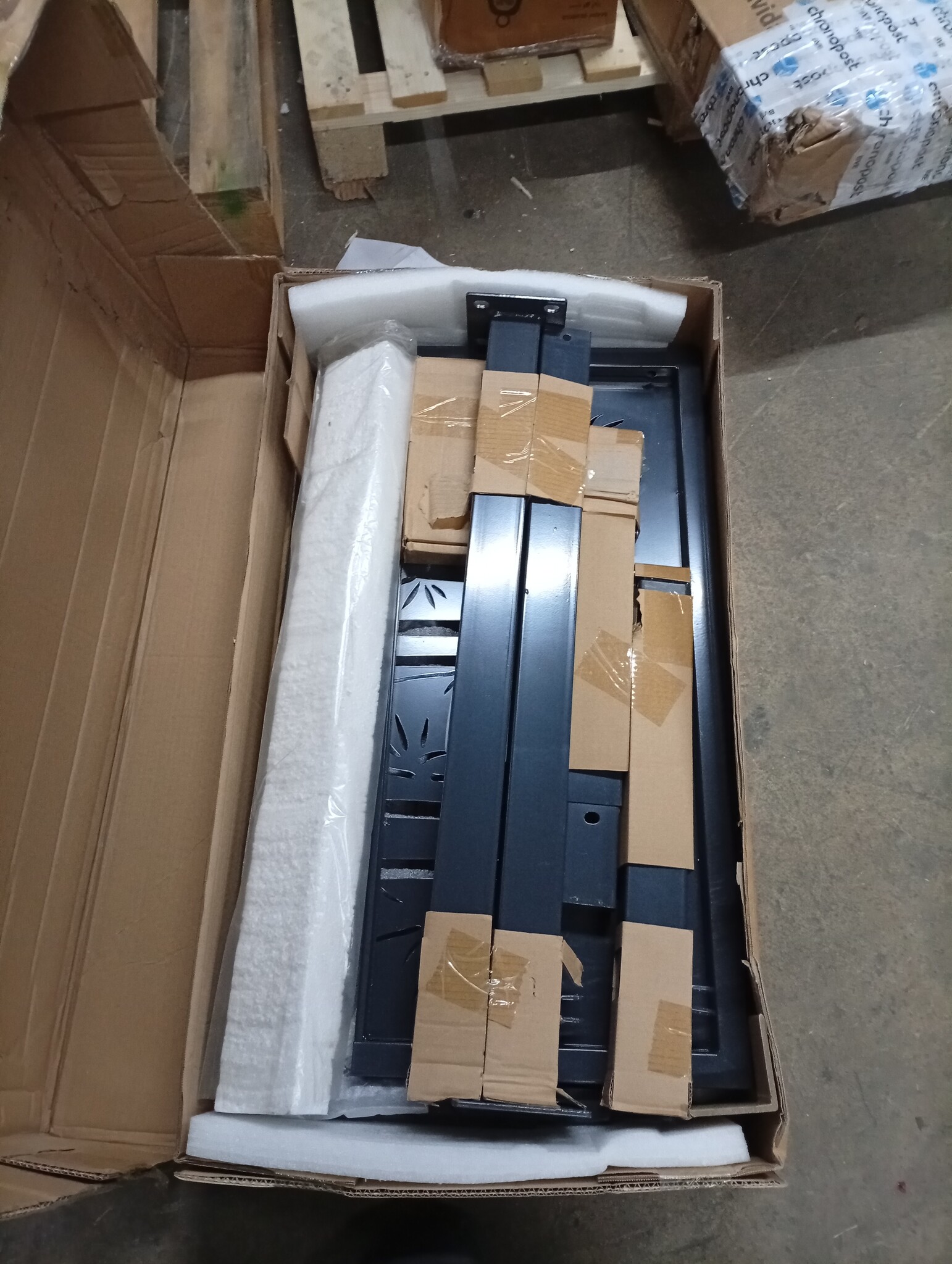 vidaXL Poort Staal Bamboe-Design - 55% Korting!