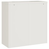 vidaXL Archiefkast Staal Wit 90x40x90 cm - 55% Korting!
