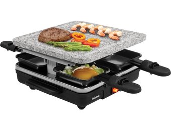 Tristar Gourmetset RA-2745 - 4 Pers. - Steengrill - 40% Korting!