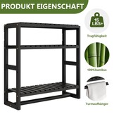 Bamworld Bamboe Wandrek - 3-laags Organizer (Zwart) - 30% Korting!
