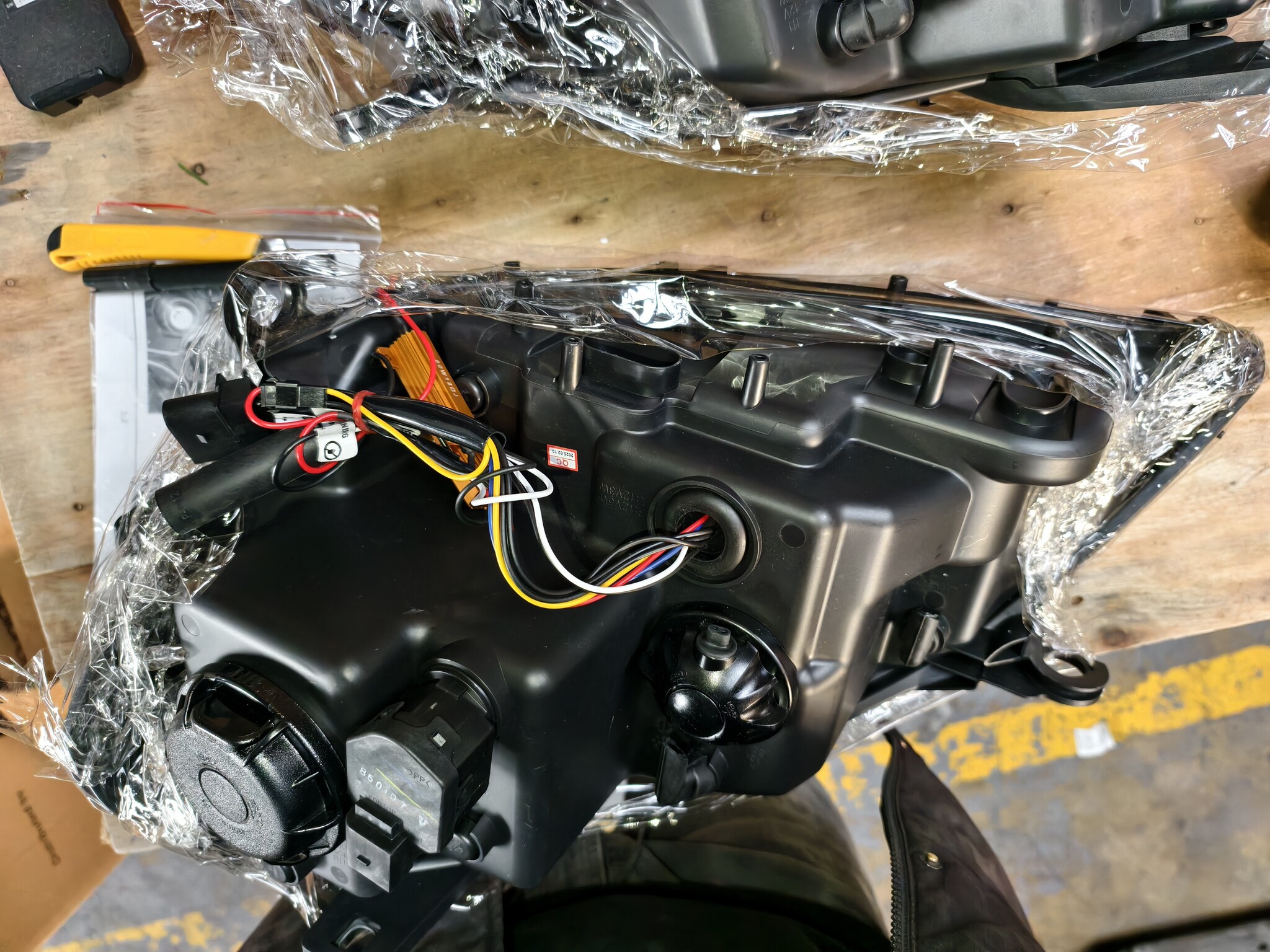 Koplampen Mercedes W164 ML 09-11 (Zwart, LED) - 64% Korting!