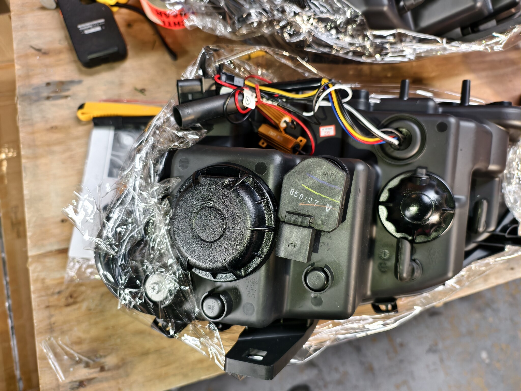 Koplampen Mercedes W164 ML 09-11 (Zwart, LED) - 64% Korting!