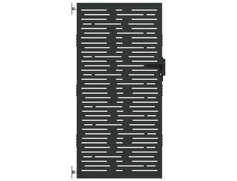 vidaXL Tuinpoort 85x100 cm Corten Staal - 55% Korting!