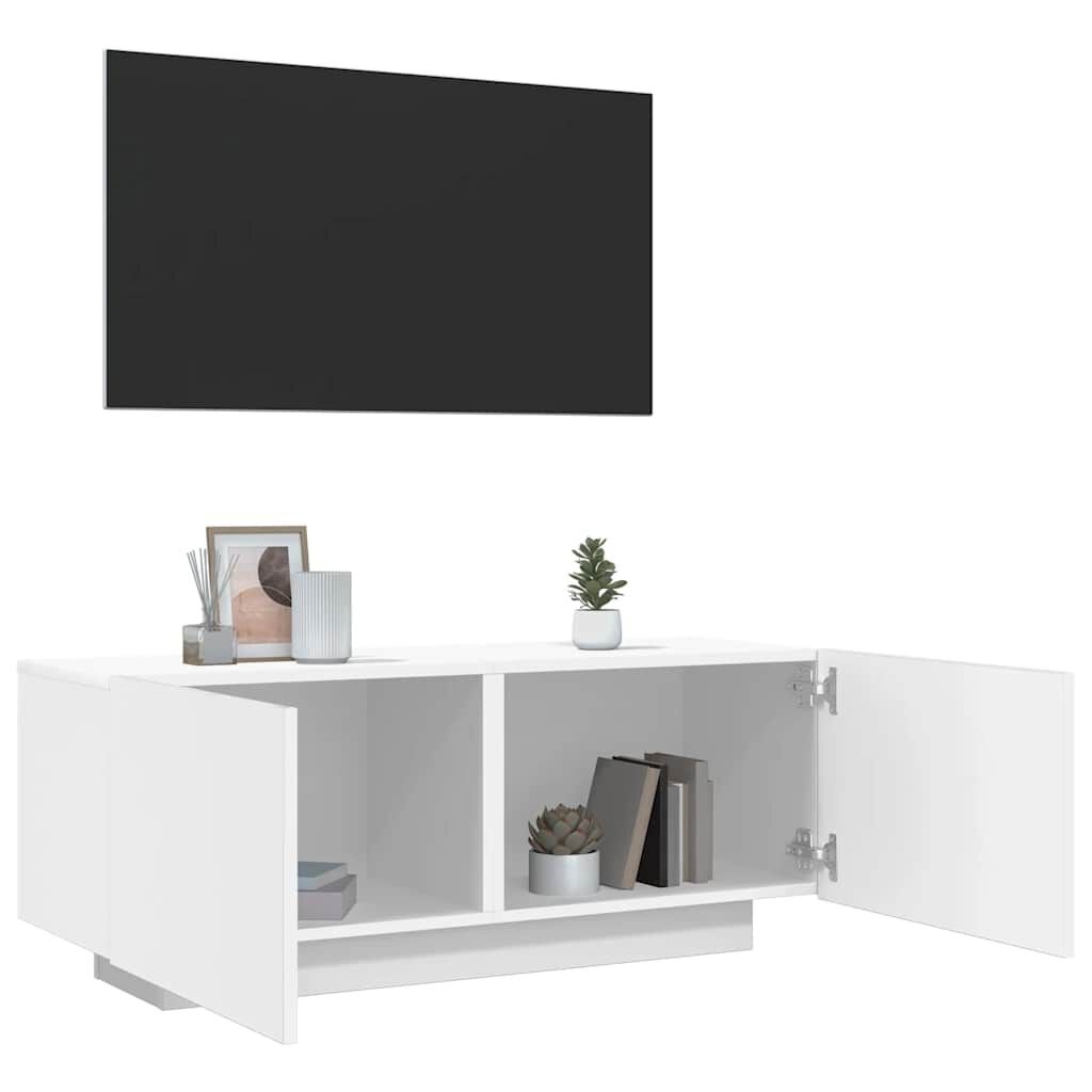 vidaXL TV-meubel wit 100x35x40 cm | 64% Korting